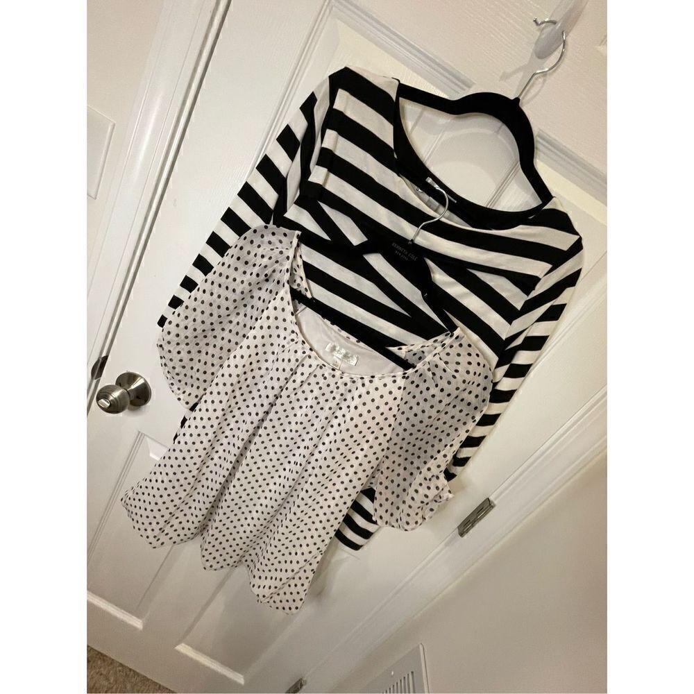 Dressbarn women’s lot bundle 2 blouses large